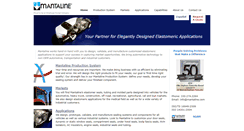 Desktop Screenshot of mantaline.com